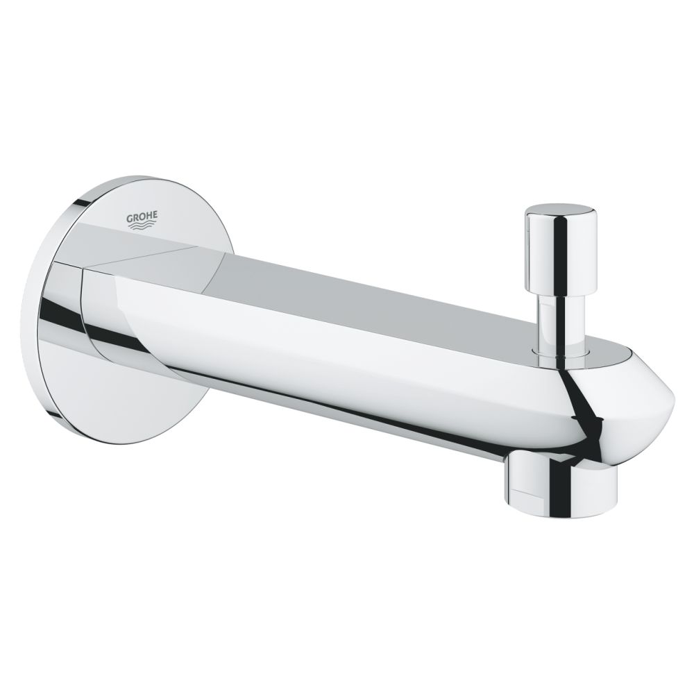 GROHE EURODISC COSMOPOLITAN BATH SPOUT WITH DIVERTER | CHROME 1/2 IN