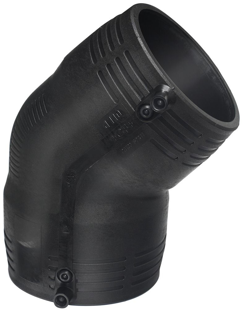 PE100 E/F ELBOW 45DEG SDR11 125MM