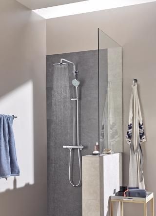 GROHE EUPHORIA 110 MASSAGE, SHOWER RAIL SET, 3 SPRAYS | CHROME