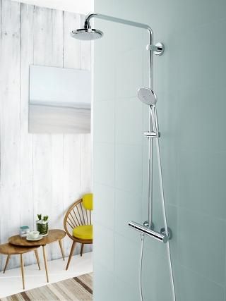 GROHE EUPHORIA 110 MASSAGE, SHOWER RAIL SET, 3 SPRAYS | CHROME
