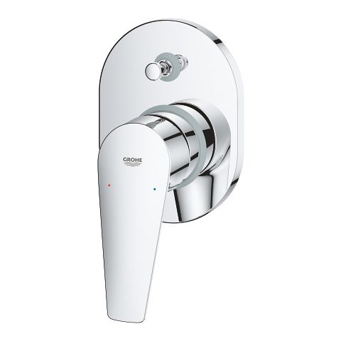 GROHE BAUEDGE SINGLE-LEVER BATH MIXER | CHROME