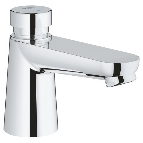 GROHE EUROECO COSMOPOLITAN T SELF-CLOSING PILLAR TAP | CHROME 1/2 IN - GH3626500F
