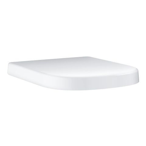 GROHE EURO CERAMIC WC SEAT, SOFT CLOSE WITH LID | ALPINE WHITE