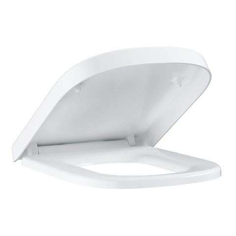 GROHE EURO CERAMIC WC SEAT, SOFT CLOSE WITH LID | ALPINE WHITE