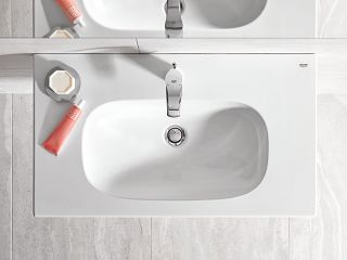GROHE EURO CERAMIC COUNTER TOP BASIN 60 | ALPINE WHITE, 600MM X 480MM