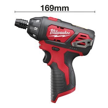 MILWAUKEE M12 SUB COMPACT SINGLE SPEED DRIVER [BARE-TOOL]