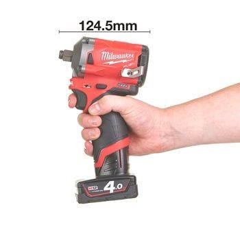 MILWAUKEE M12 FUE STUBBY SUB COMPACT 1/2 IMPACT WRENCH [BARE-TOOL]