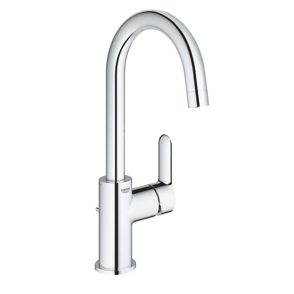 GROHE BAUEDGE SINGLE-LEVER BASIN MIXER | CHROME L-SIZE 1/2 IN