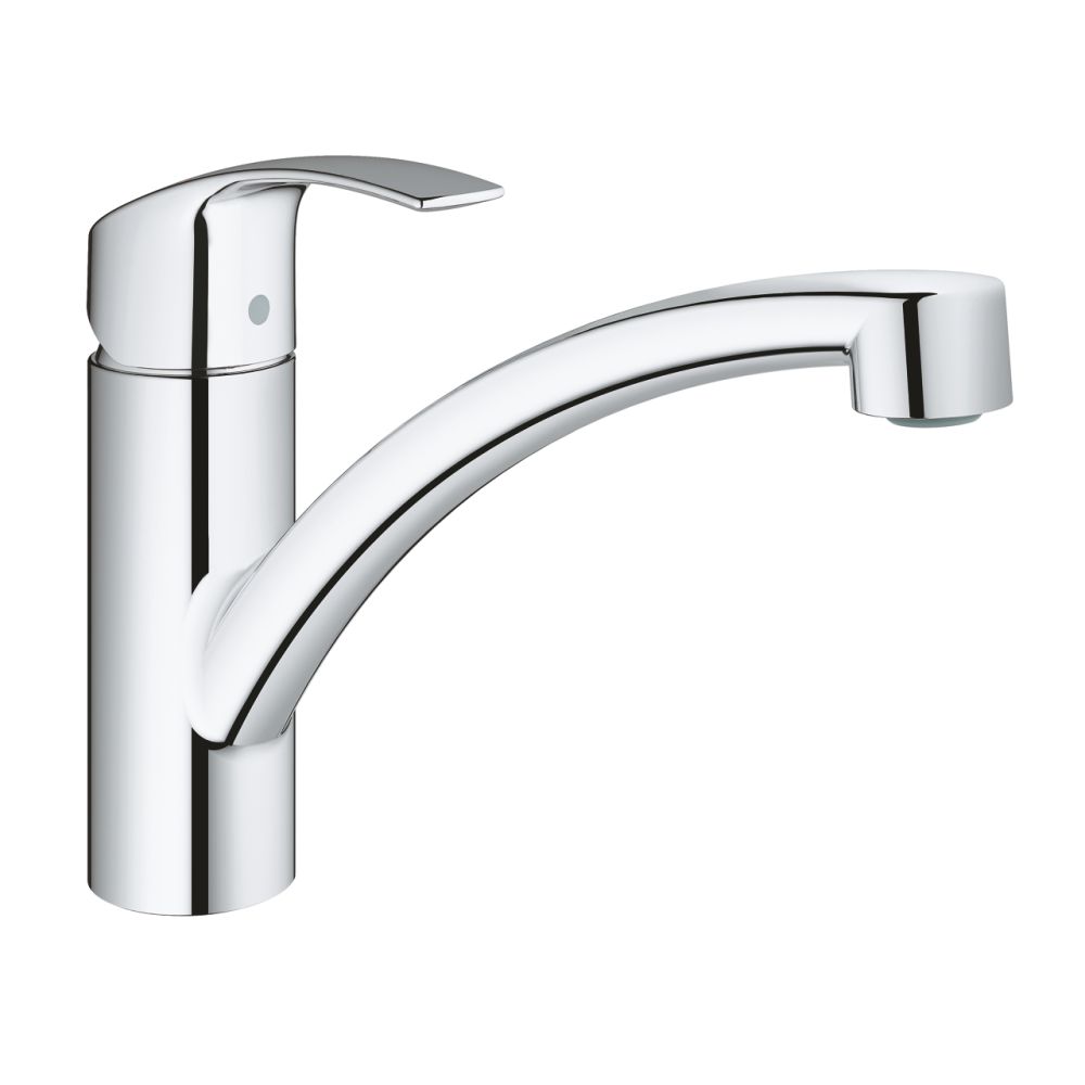 GROHE EUROSMART SINGLE-LEVER SINK MIXER, HIGH SPOUT | CHROME