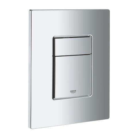 GROHE SKATE COSMOPOLITAN FLUSH PLATE | CHROME, 156 X 197 MM