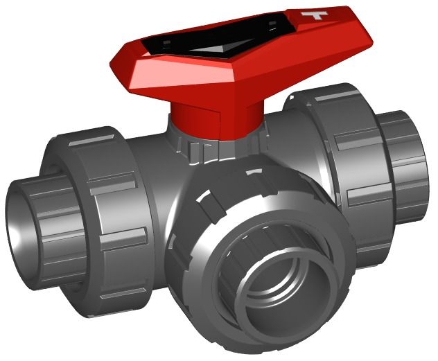 UPVC BALL VALVE TYPE 543 EPDM D40/DN32