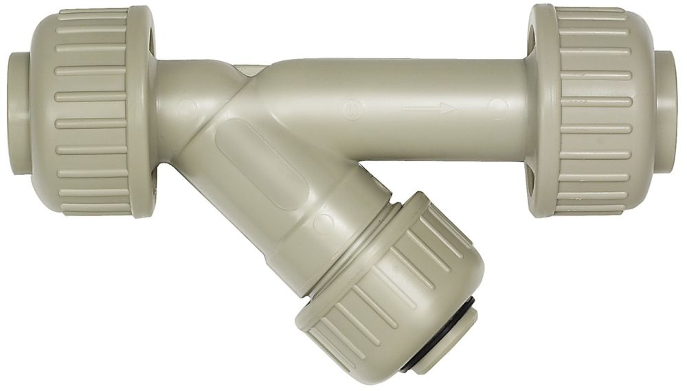 L STRAINER 305 PP-H/FKM D40DN32