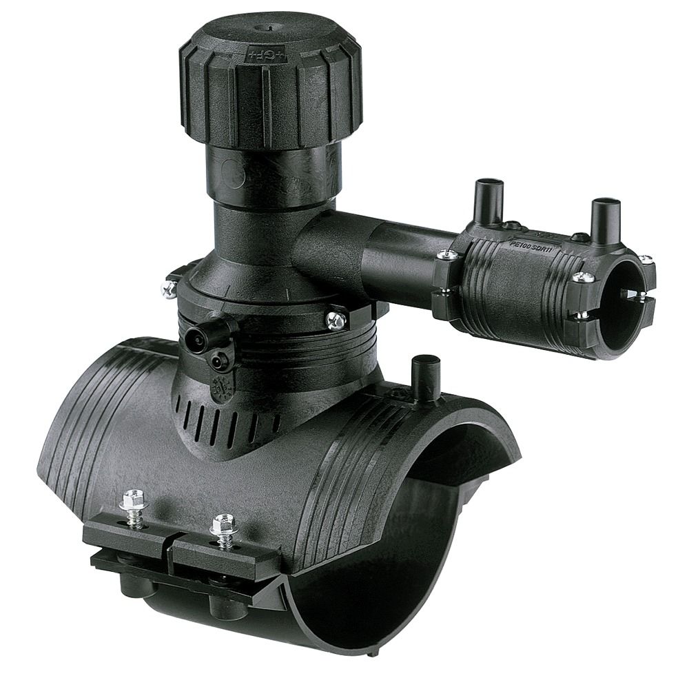 PE100 E/F TAPPING SADDLE KIT 360DEG R/O 180-50MM