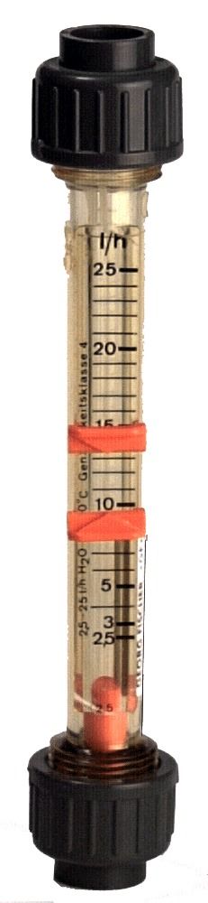 VARIABLE AREA FLOW METER SK61 PVC/EPDM D20DN15