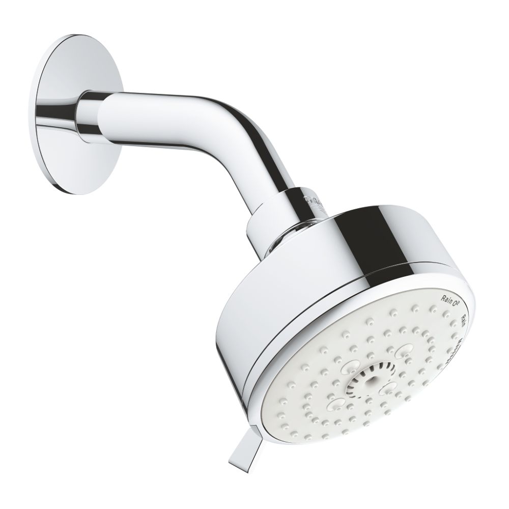 GROHE TEMPESTA COSMOPOLITAN 100 HEAD SHOWER SET 3 SPRAYS | CHROME