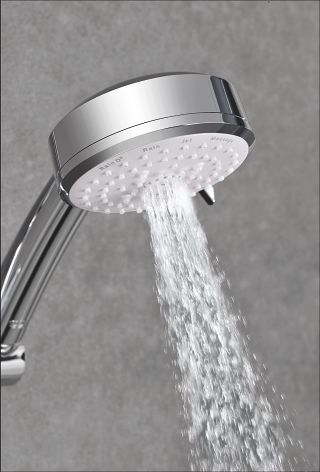 GROHE TEMPESTA COSMOPOLITAN 100 HEAD SHOWER SET 3 SPRAYS | CHROME
