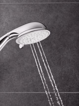 GROHE TEMPESTA 100 SHOWER RAIL SET, 4 SPRAYS | CHROME