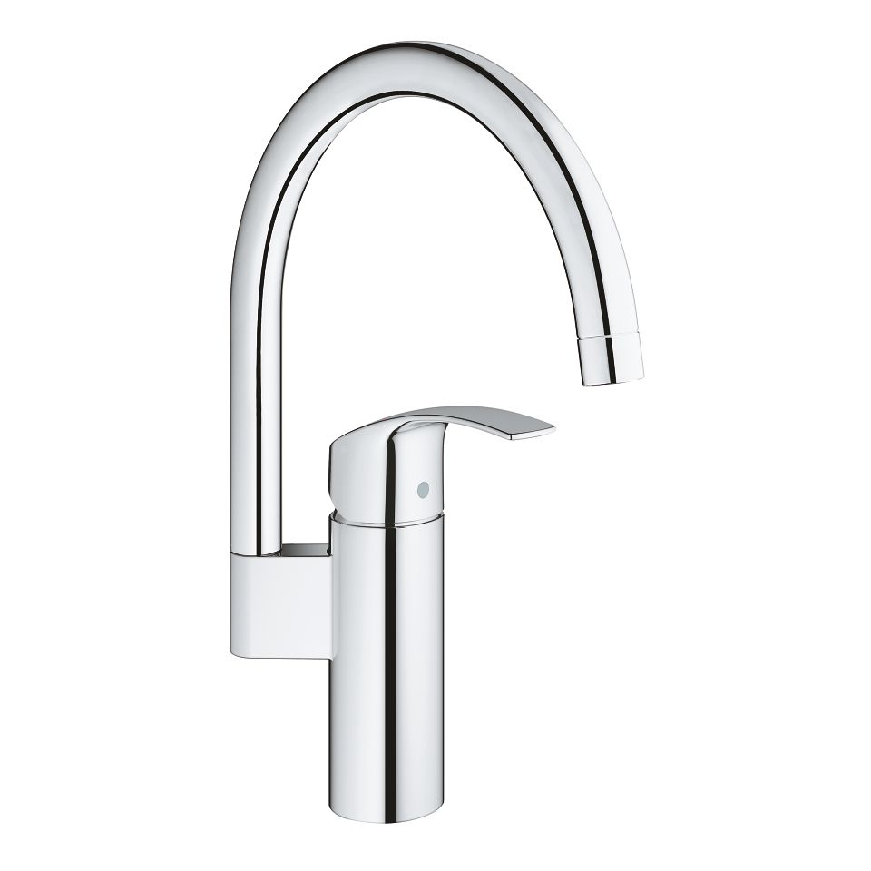 GROHE EUROSMART SINGLE-LEVER SINK MIXER, HIGH SPOUT | CHROME 1/2 IN
