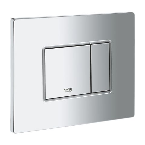 GROHE SKATE COSMOPOLITAN FLUSH PLATE | CHROME, 156 X 197 MM