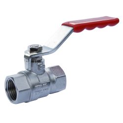 PEGLER CHROMIUM PLATED BRASS BALL VALVE PN25 PB100 PT | 1 1/4 IN