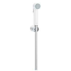 GROHE TEMPESTA-F TRIGGER SPRAY 30, SPRAY SET, 1 SPRAY |CHROME/WHITE, 1250MM SILVERFLEX LONGLIFE HOSE