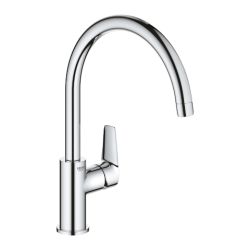 GROHE BAUEDGE SINGLE-LEVER SINK MIXER, SWIVEL SPOUT | CHROME 1/2 IN