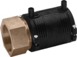 PE100 E/F TRANS.COUPLER PE/BRASS KIT FEMALE 32-1