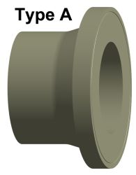 PP-H FLANGE ADAPTOR 160MM