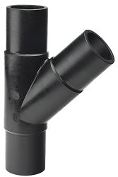 PE100 SDR11 45DEG TEE 90MM