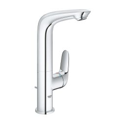 GROHE EUROSTYLE SINGLE-LEVER BASIN MIXER | CHROME L-SIZE 1/2 IN