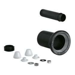 GROHE WC INLET AND OUTLET CONNECTING SET |BLACK