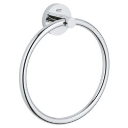 GROHE ESSENTIALS TOWEL RING | CHROME