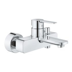 GROHE LINEARE SIGLE LEVER BATH MIXER | CHROME