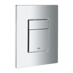 GROHE SKATE COSMOPOLITAN FLUSH PLATE | CHROME, 156 X 197 MM