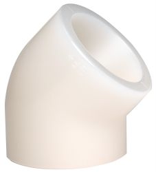 25MM PVDF 45 DEG ELBOW