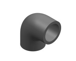 UPVC SCH80 ELBOW 90DEG SXS 10