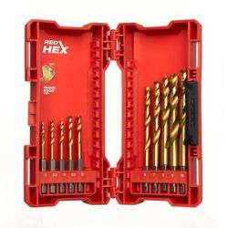MILWAUKEE METAL DRILL SWAVE HSS-G TI. 10PC SET -10PC