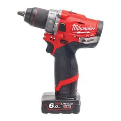 MILWAUKEE M12 FUE SUB COMPACT PERCUSSION DRILL KIT, 2 X 4.0 AH BATTERY PACKS, C12 C CHARGER, HD BOX