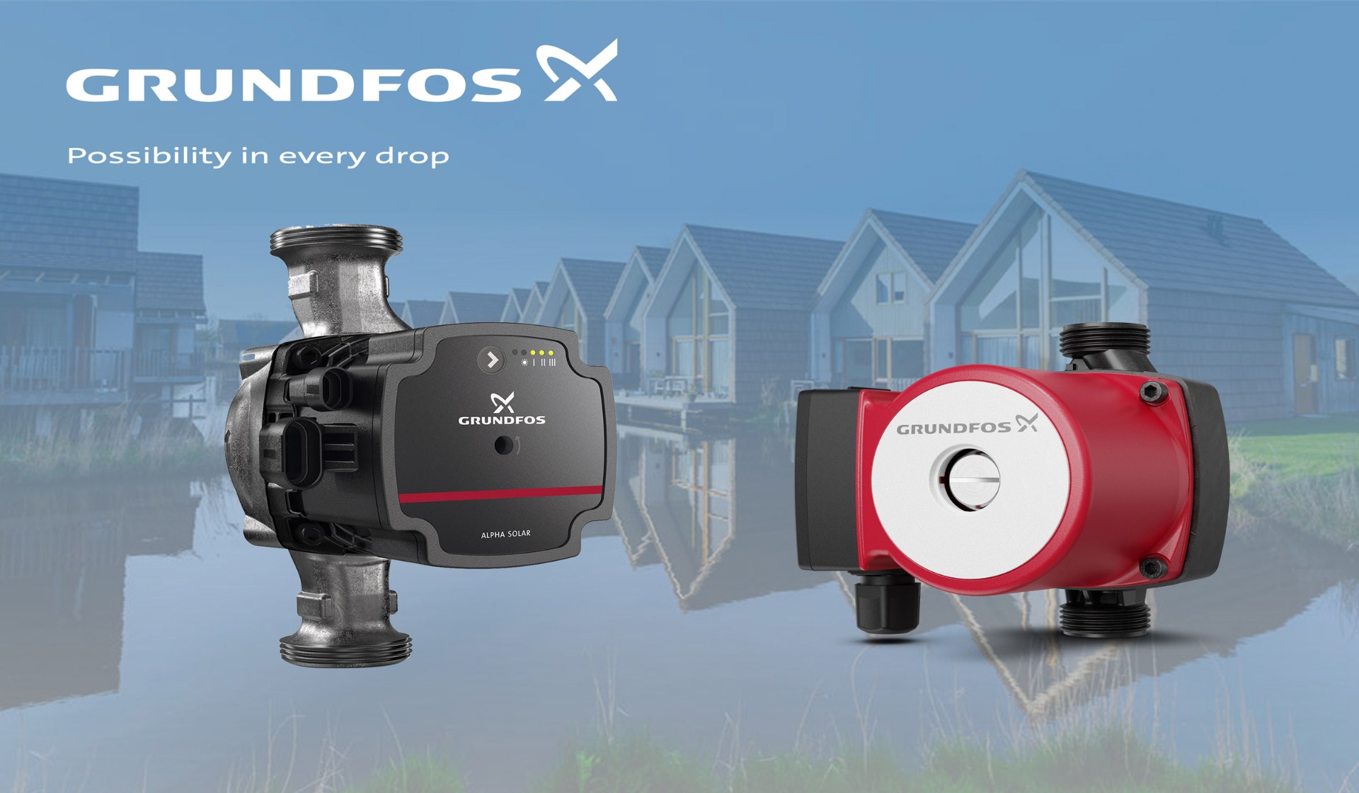 Now Available: Grundfos UPSO CIL 15-60 & ALPHA SOLAR Circulator Pumps