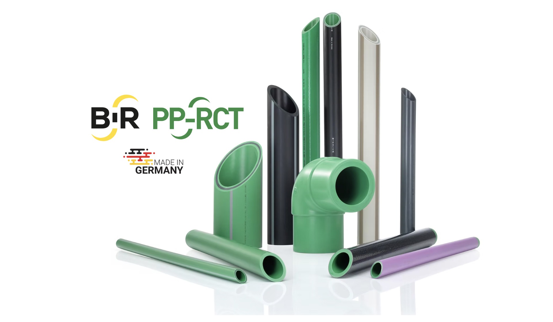 Now Available: Baenninger German-Made PP-RCT Pipes & Fittings